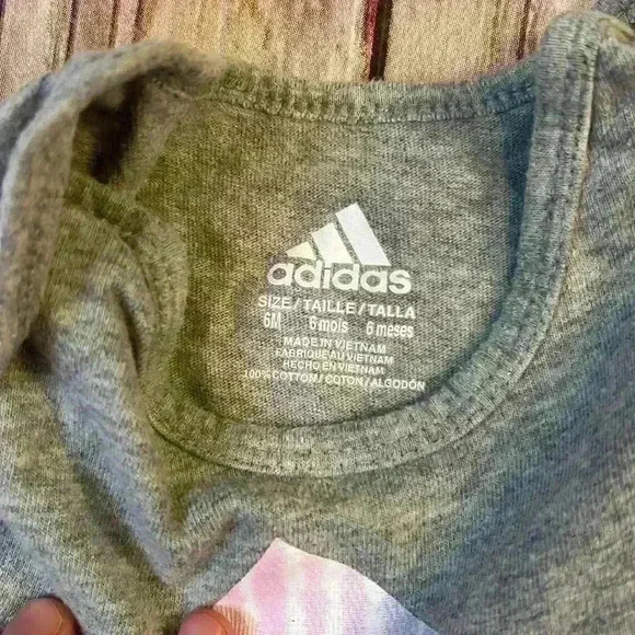 6 Month girls Adidas onesies bundle - Picture 2 of 4